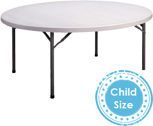 Kids 48" Round Table Rental - Kids Party Round Table (500x500), Png Download