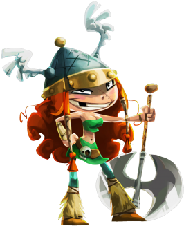 Rayman Legends 150812 008 - Rayman Legends Girl (350x351), Png Download