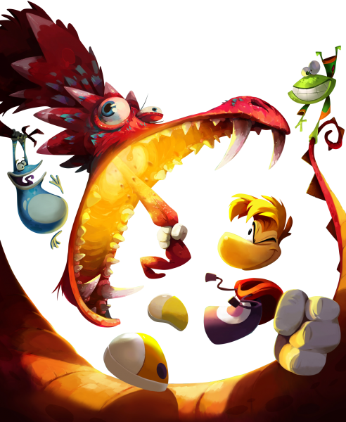 Rayman Legends Essentials (ps3) (492x600), Png Download