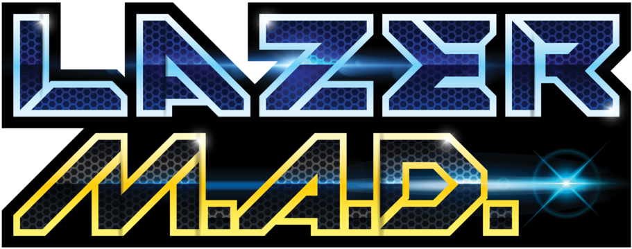 Logo Lazermad - Lazer Mad (1000x454), Png Download