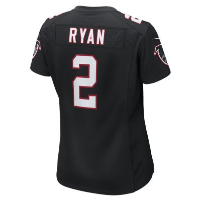 Nfl Atlanta Falcons Women's Football Alternate Game - Matt Ryan Atlanta Falcons Women's Limited Black Alternate (400x400), Png Download
