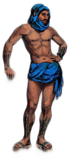 Vintage Handsome Sexy Hot Model - Barechested (240x564), Png Download