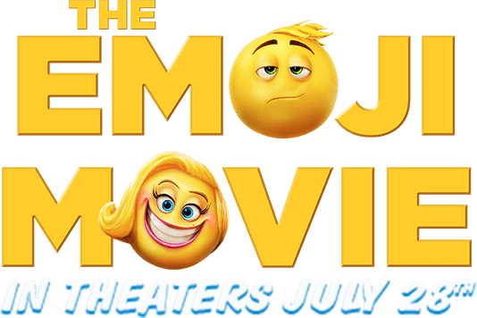 Buy > - Emoji Movie Logo Png (534x356), Png Download