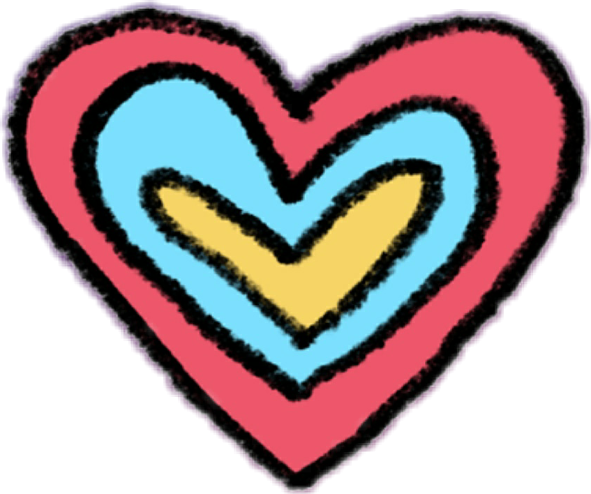 Instagram Stickers Heart Png (847x708), Png Download