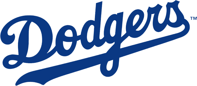 Dodgers Logo , Official Psds - Los Angeles Dodgers (668x294), Png Download