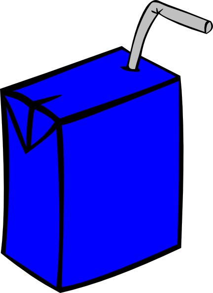 Juice Clipart Juice Box - Juice Carton Clip Art (432x594), Png Download