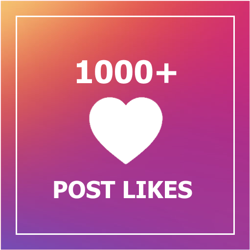 1,000 Instagram Likes - Heart (542x542), Png Download