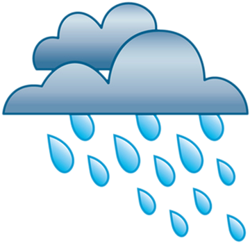 Rain (445x355), Png Download