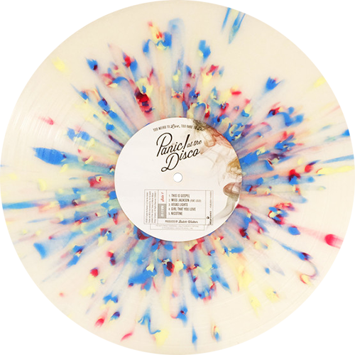 Panic At The Disco - Patd Colored Vinyl (500x500), Png Download