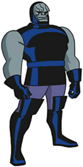 Darkseid Justice League Unlimited - Inimigo Do Superman Darkseid (320x640), Png Download