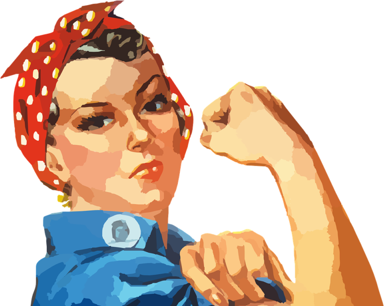 Jpg Free Download Riveters Discovered A Wartime California - Rosie The Riveter (872x614), Png Download