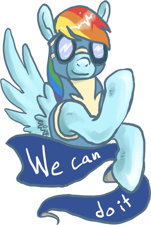 Asofterbucky, Positive Ponies, Rainbow Dash, Rosie - Cartoon (622x900), Png Download