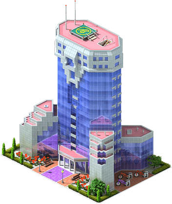 Sapta Pesona Office Building - Wiki (352x416), Png Download