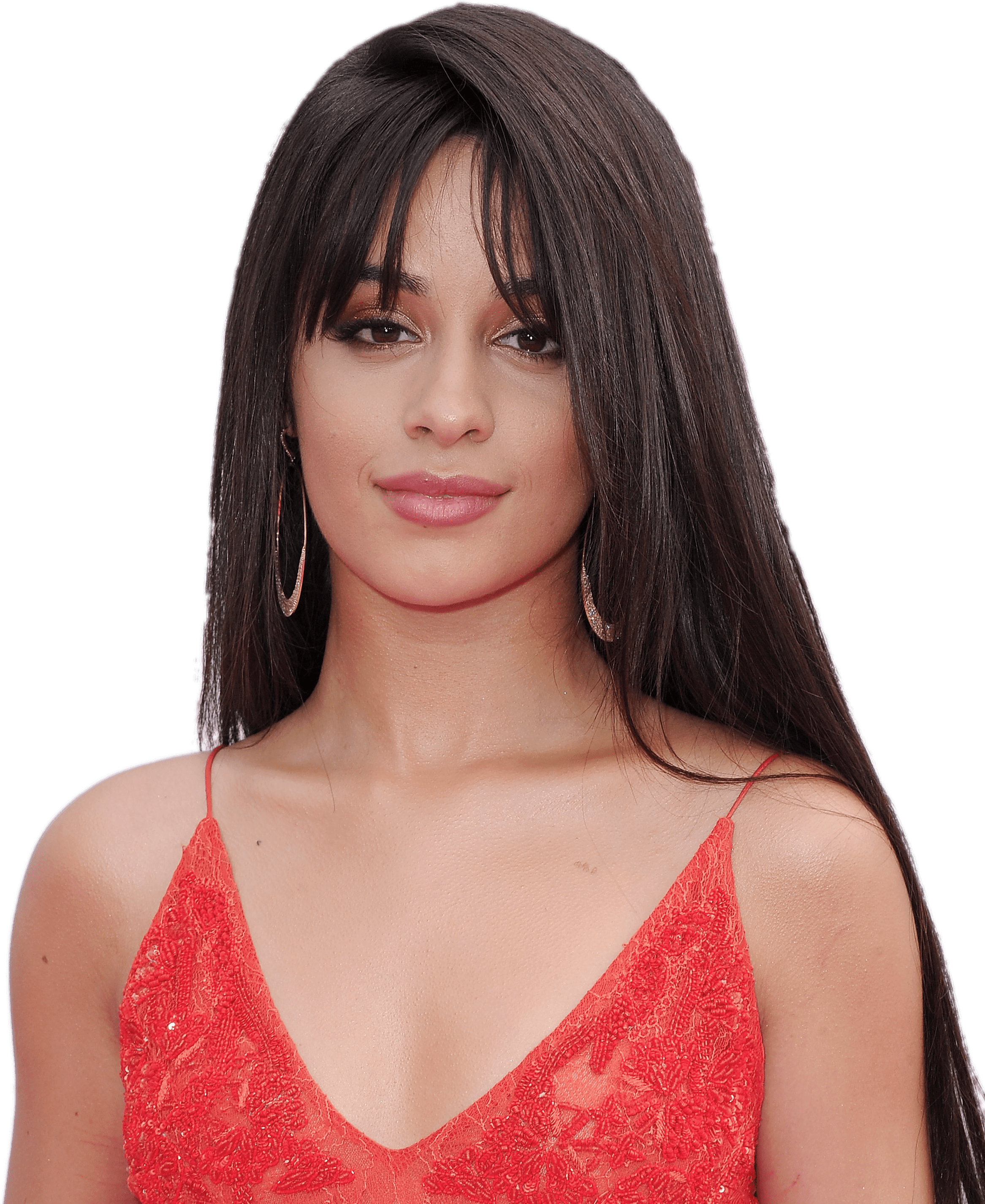 Camila Cabello Red Top - Lauren And Camila (2422x3000), Png Download