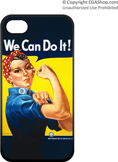 Click Thumbnail To View Enlarged Image And Color Choices - We Can Do It Poster World War 2 (600x600), Png Download