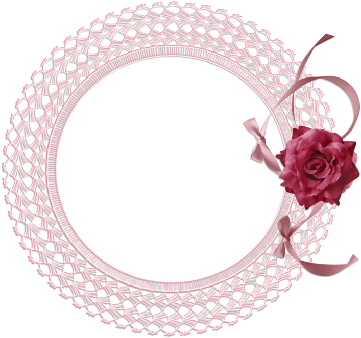 Lace Vector Png Clip Download - Lace Frame Transparent Png (894x894), Png Download