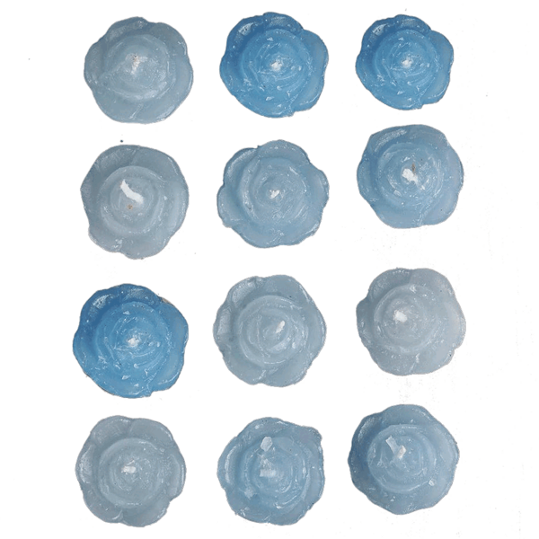 Blue Rose Mini Floating Candles Wedding Birthday Party - Blaze And Monster Machines Cupcakes (600x600), Png Download