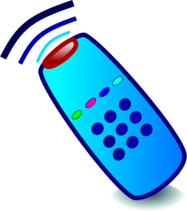 Game Remote Control Clipart - Remote Clipart (600x678), Png Download
