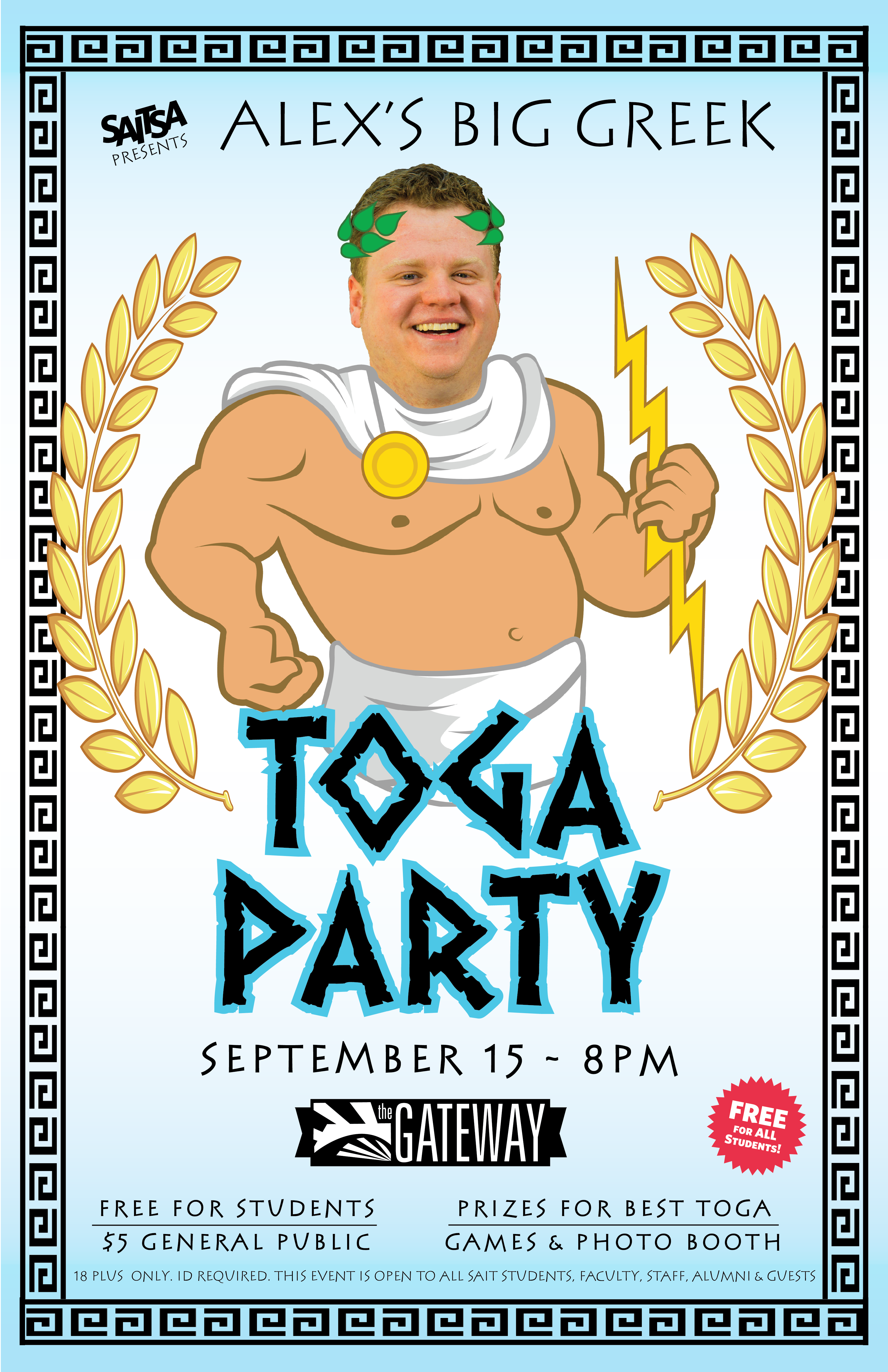 Togaparty2017 - Game (3300x5100), Png Download