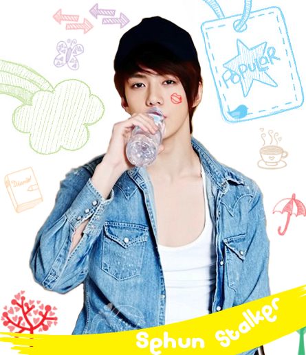 Daily Sehun - Exo Sehun Twin Sister (445x517), Png Download