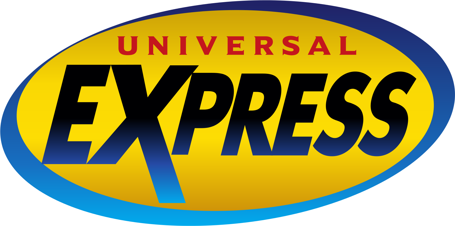 Universal Studios Logo Png Download - Universal Express Pass Logo (1920x960), Png Download