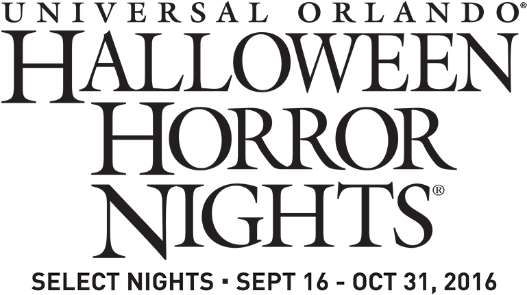 Universal Orlando Halloween Horror Nights 26 - Halloween Horror Nights 27 Logo (898x526), Png Download
