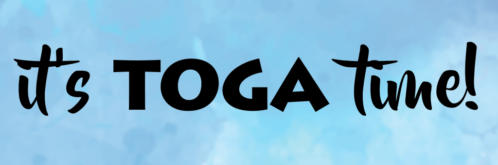 The Toga Run Returns For Its Second Year September - Catering (1024x341), Png Download