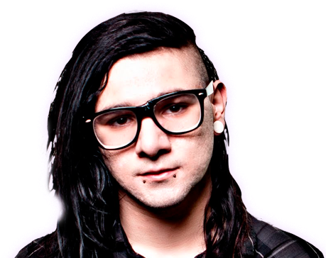 Face Skrillex - Skrillex (494x369), Png Download