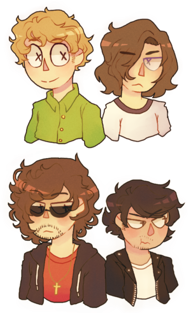 Love Them V Much - Cartoon (500x643), Png Download