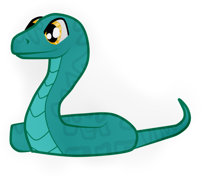 Rarity Rainbow Dash Pony Snakes Green Reptile - My Little Pony Snake (900x750), Png Download