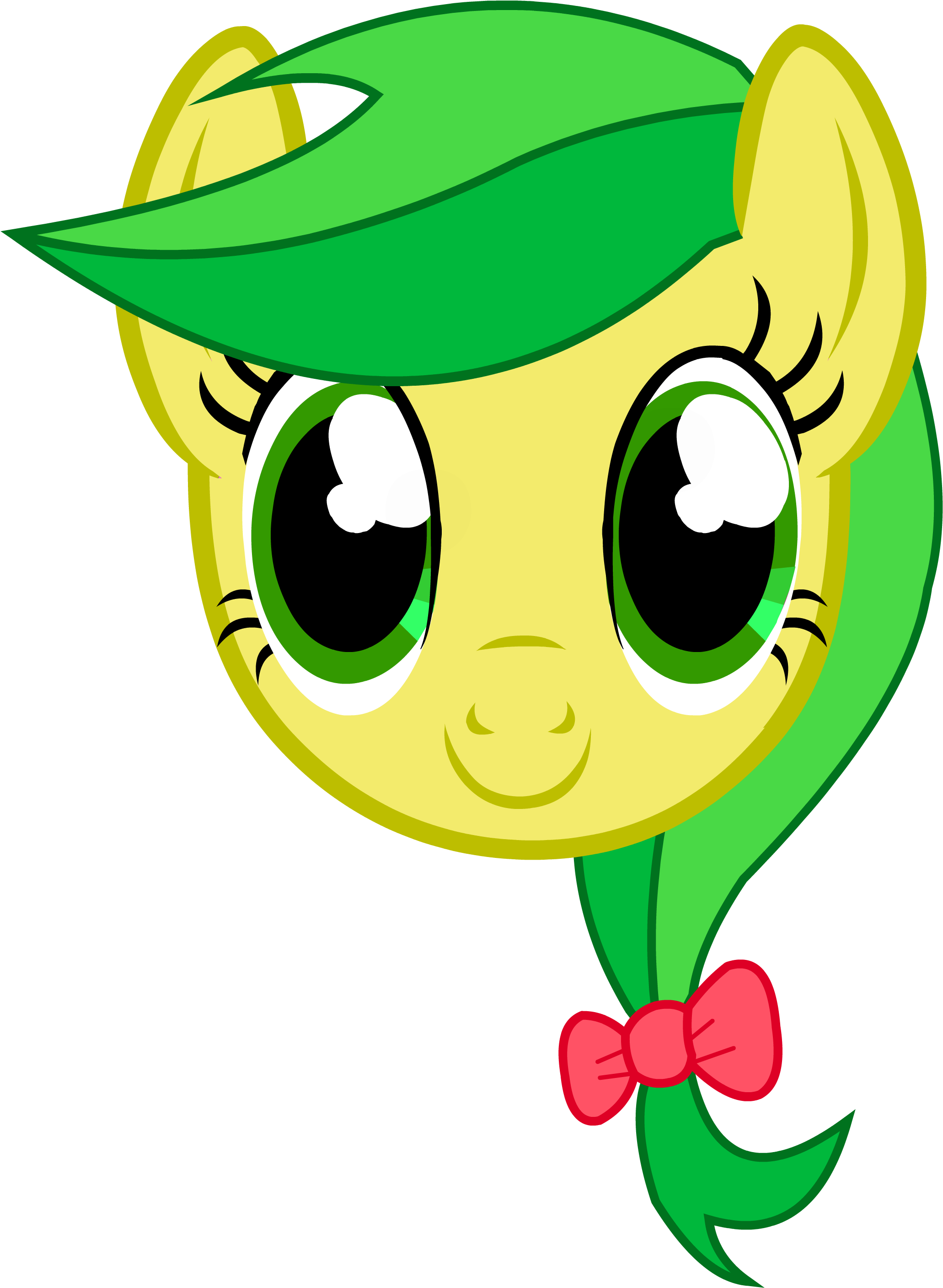 Apple Fritter Headshot - My Little Pony Heads Clipart Png (2102x2851), Png Download