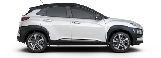 Kona - Kona Hyundai Rouge Pulsion (625x245), Png Download