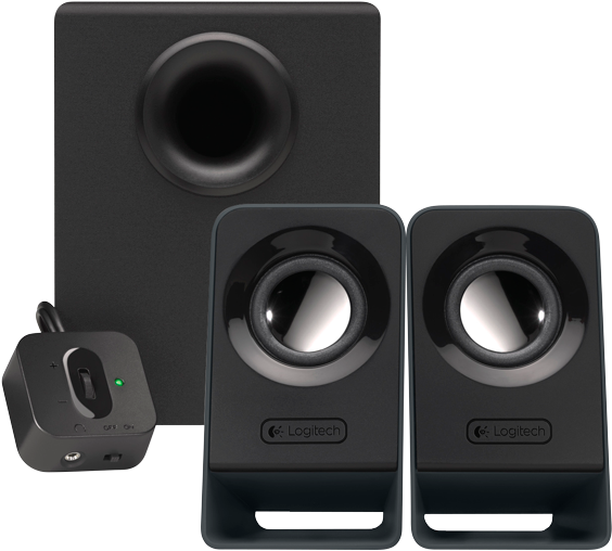Z213 Multimedia Speaker System (600x520), Png Download