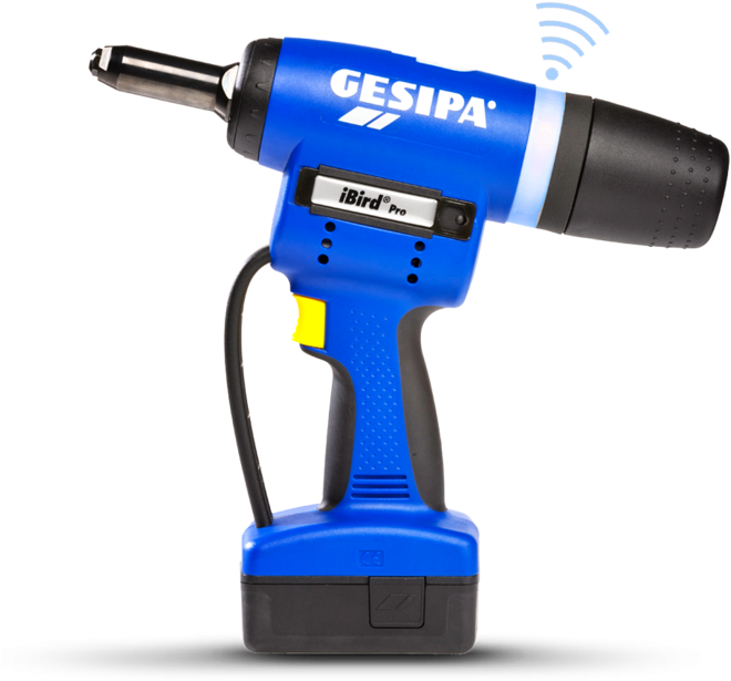 The Experts In Riveting Technologies - Gesipa Accubird (685x620), Png Download