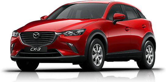 Mazda 3 Neo - Mazda Cx 3 Braun (554x293), Png Download