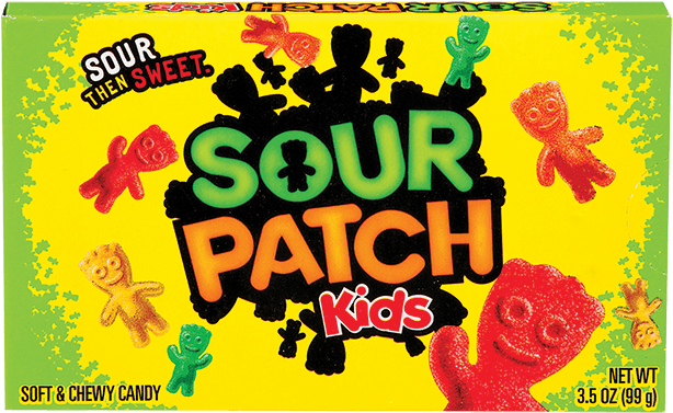 Starr Hill's 2016 Beer & Candy Pairings - Sour Patch Kids Soft & Chewy Candy - 3.5 Oz Box (750x750), Png Download