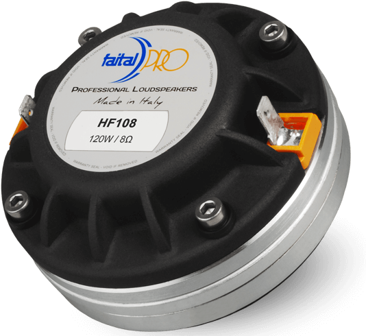 Hf108 - Faital Pro Hf 108 A 1\ Compression Driver 60 W 8 Ohms (582x500), Png Download
