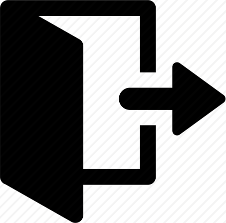 Family Dollar Logo - Icon Sign Out (453x446), Png Download