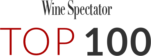 Logo - Wine Spectator Top 100 Wines 2017 (589x218), Png Download