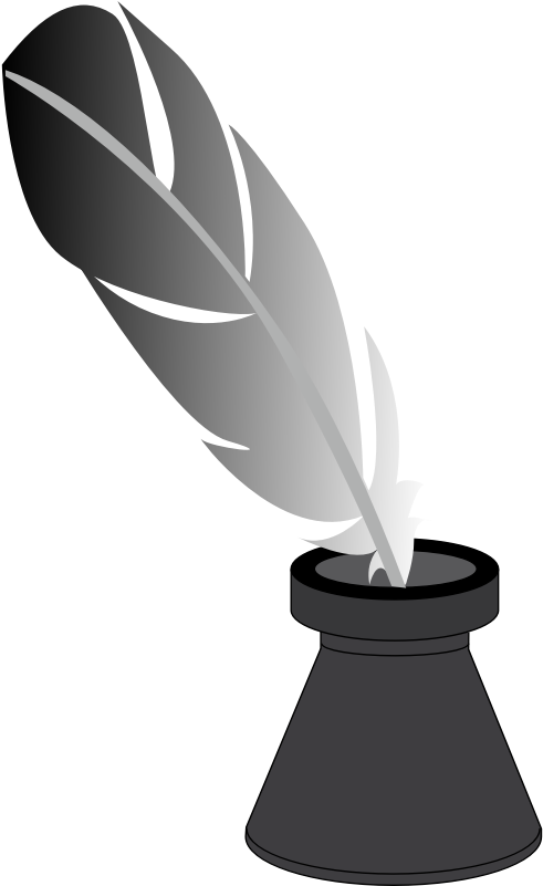 Clipart - Plumier - Pluma Y Tintero Png (800x800), Png Download