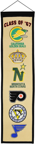 Nhl Hockey Class Of 67 Heritage Banner - Class Of 67 Heritage Wool Nhl Banner (500x500), Png Download