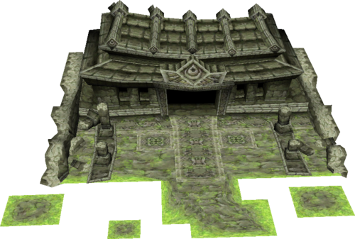 Zelda Spirit Tracks Ph Temple - The Legend Of Zelda: Spirit Tracks (500x337), Png Download