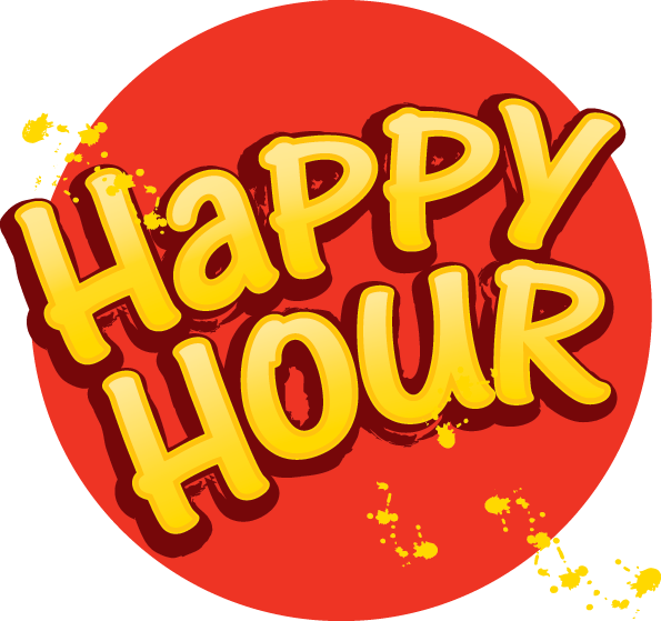 Happy Hour (595x559), Png Download