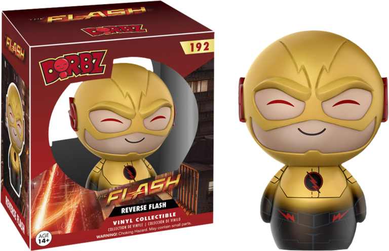 Reverse Flash Dorbz Vinyl Figure - Flash Dorbz (768x496), Png Download