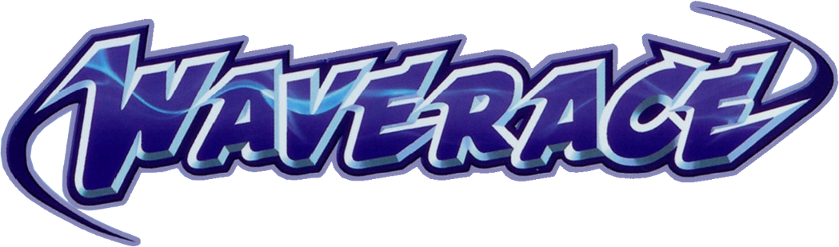 Wave Race Logo - Wave Race Blue Storm [gamecube Game] (839x247), Png Download