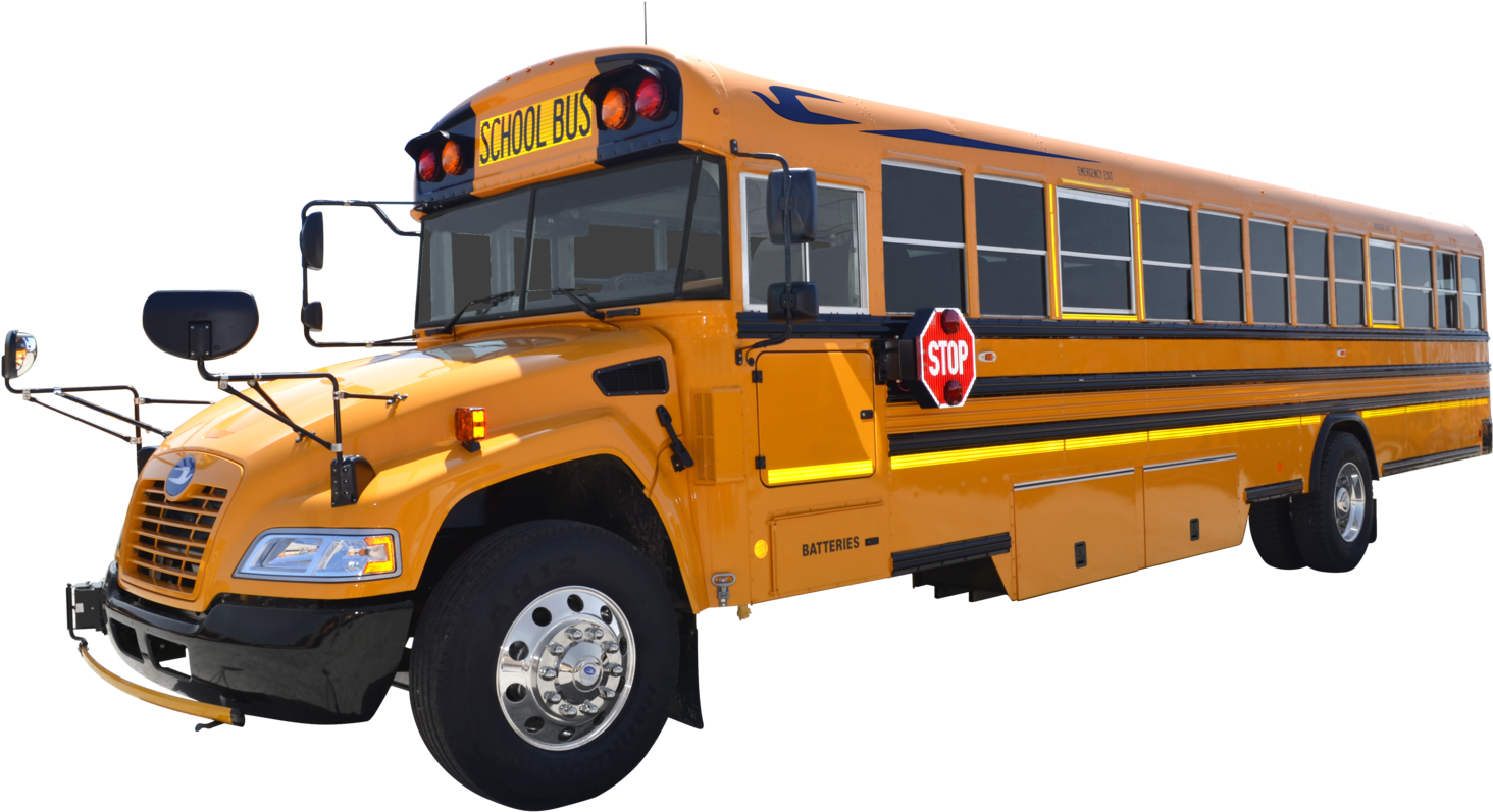 Blue Bird Vision Gasoline School Bus Receives Full - Blue Bird Vision School Bus (1600x1060), Png Download