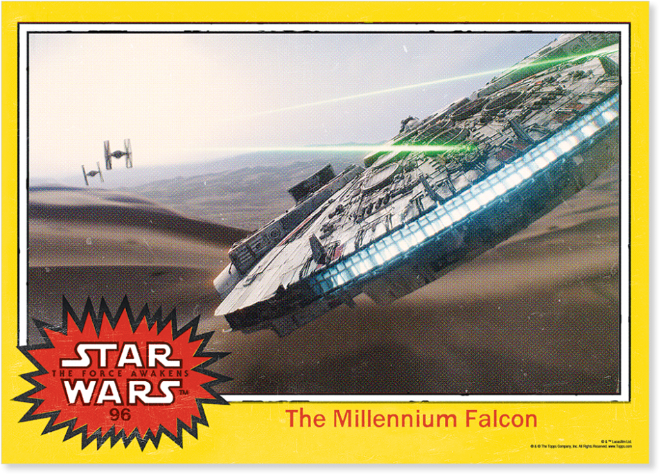 Millenium Falcon - Coque Pourr Apple Ipad Mini 2 Start Wars 7 Millenium (1440x975), Png Download