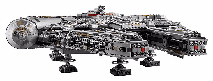 Lego Star Wars Ultimate Collector Series Millennium - Lego Star Wars Millennium Falcon (730x548), Png Download