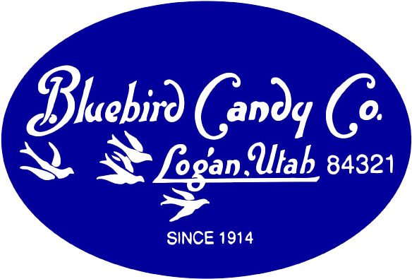 Blue Bird Candy - Bluebird Candy Co Logo (595x411), Png Download