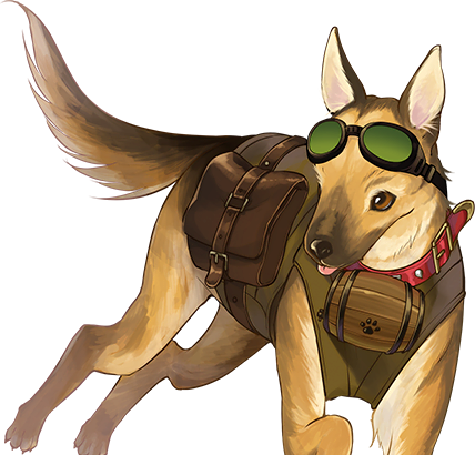Yarrow's Doggo - Working Animal (428x410), Png Download